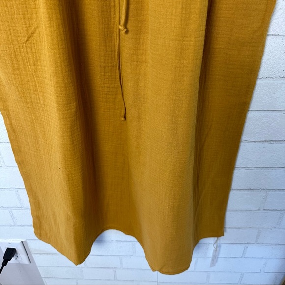 Christy Dawn The Dawn Dress Womens Size XS Mustard Sustainable Organic Cotton - Picture 6 of 14